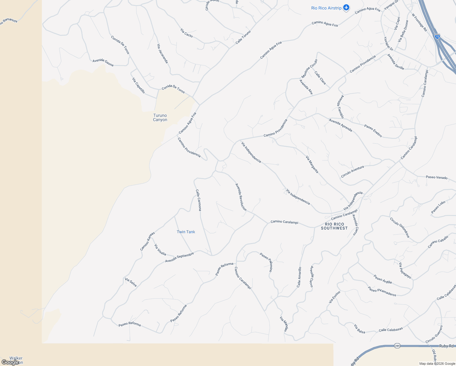 map of restaurants, bars, coffee shops, grocery stores, and more near 989 Avenida Revolucion in Rio Rico