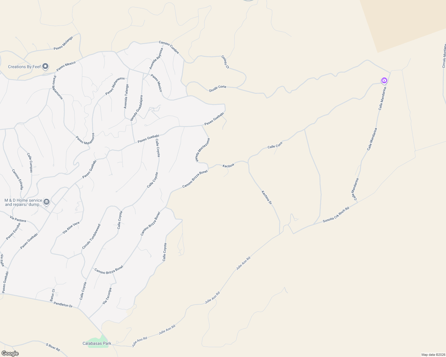map of restaurants, bars, coffee shops, grocery stores, and more near 21 Kachina in Rio Rico