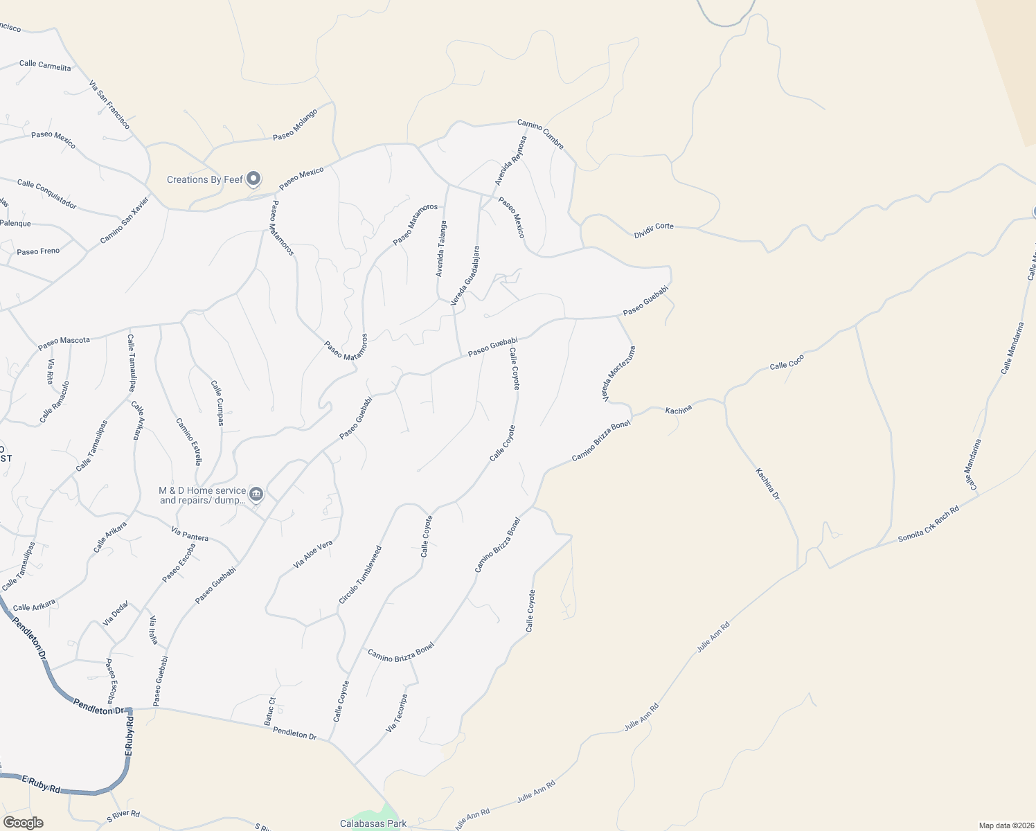 map of restaurants, bars, coffee shops, grocery stores, and more near 1037 Calle Coyote in Rio Rico