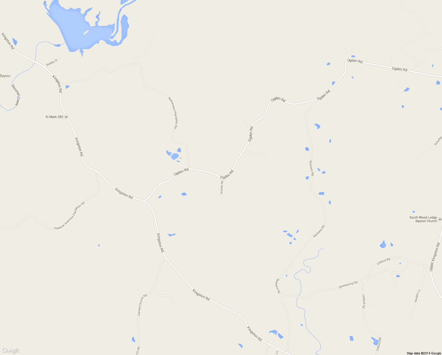 map of restaurants, bars, coffee shops, grocery stores, and more near 48 Ogden Road in Natchez