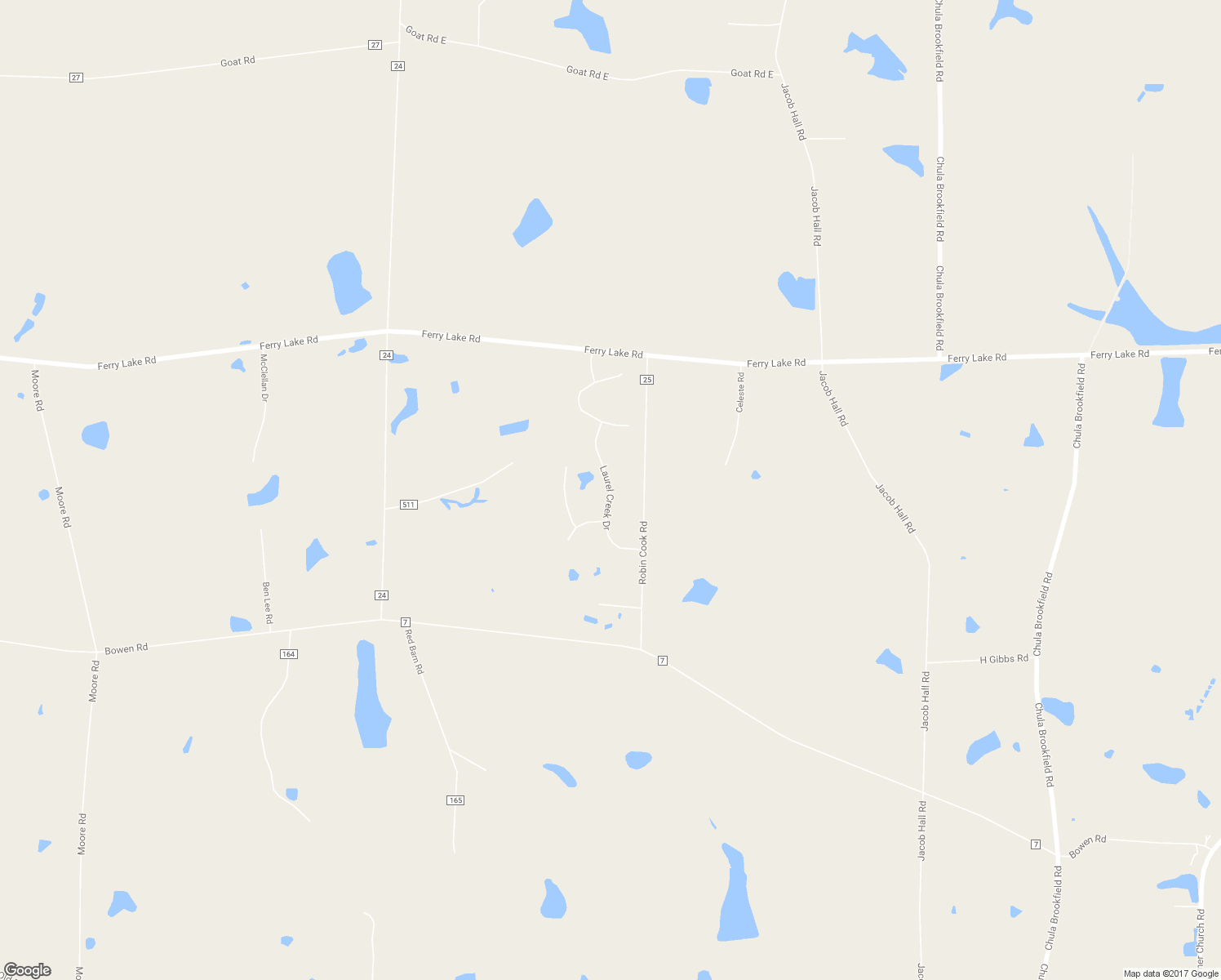 map of restaurants, bars, coffee shops, grocery stores, and more near Laurel Creek Drive in Tifton