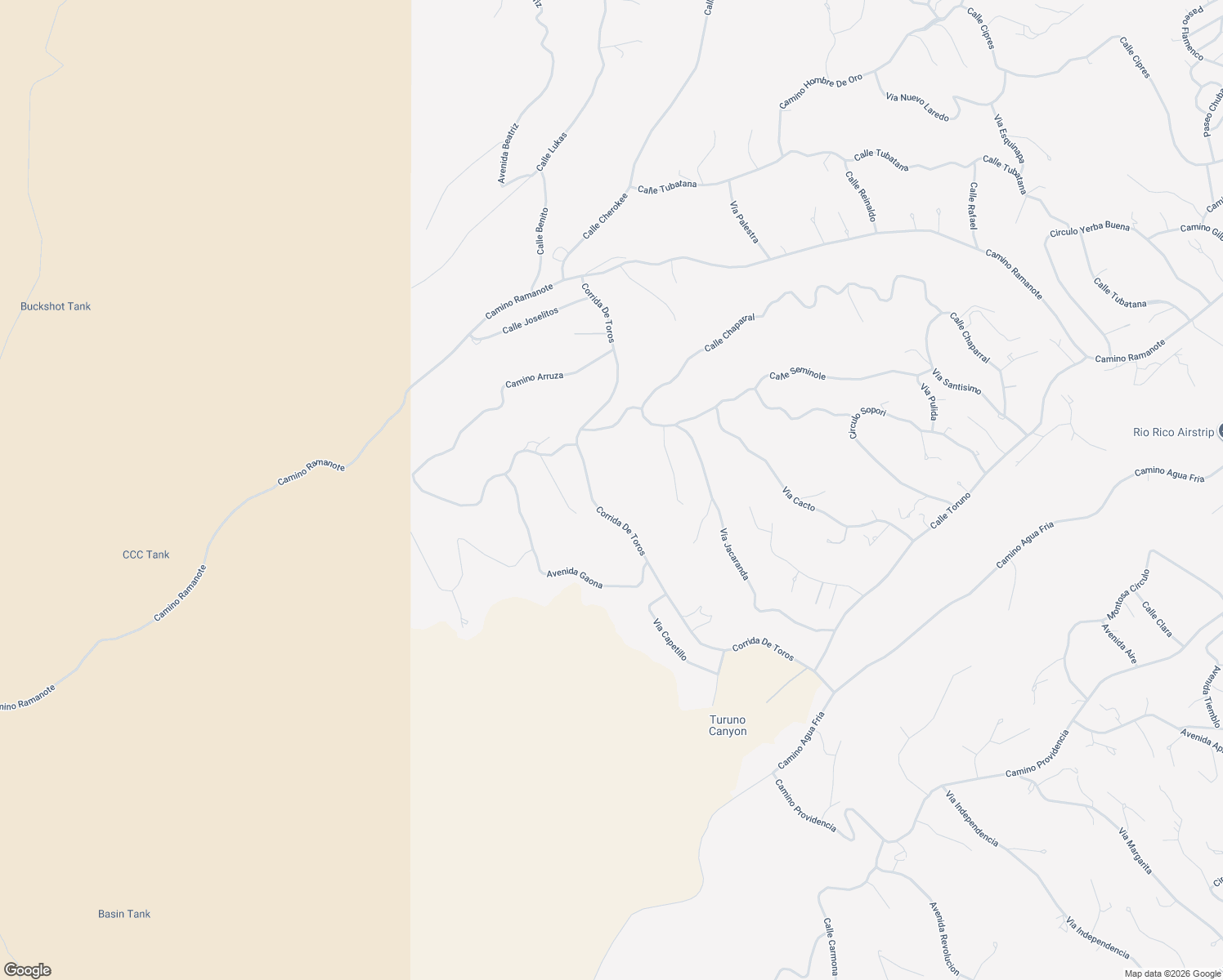 map of restaurants, bars, coffee shops, grocery stores, and more near 1136 Corrida De Toros in Rio Rico