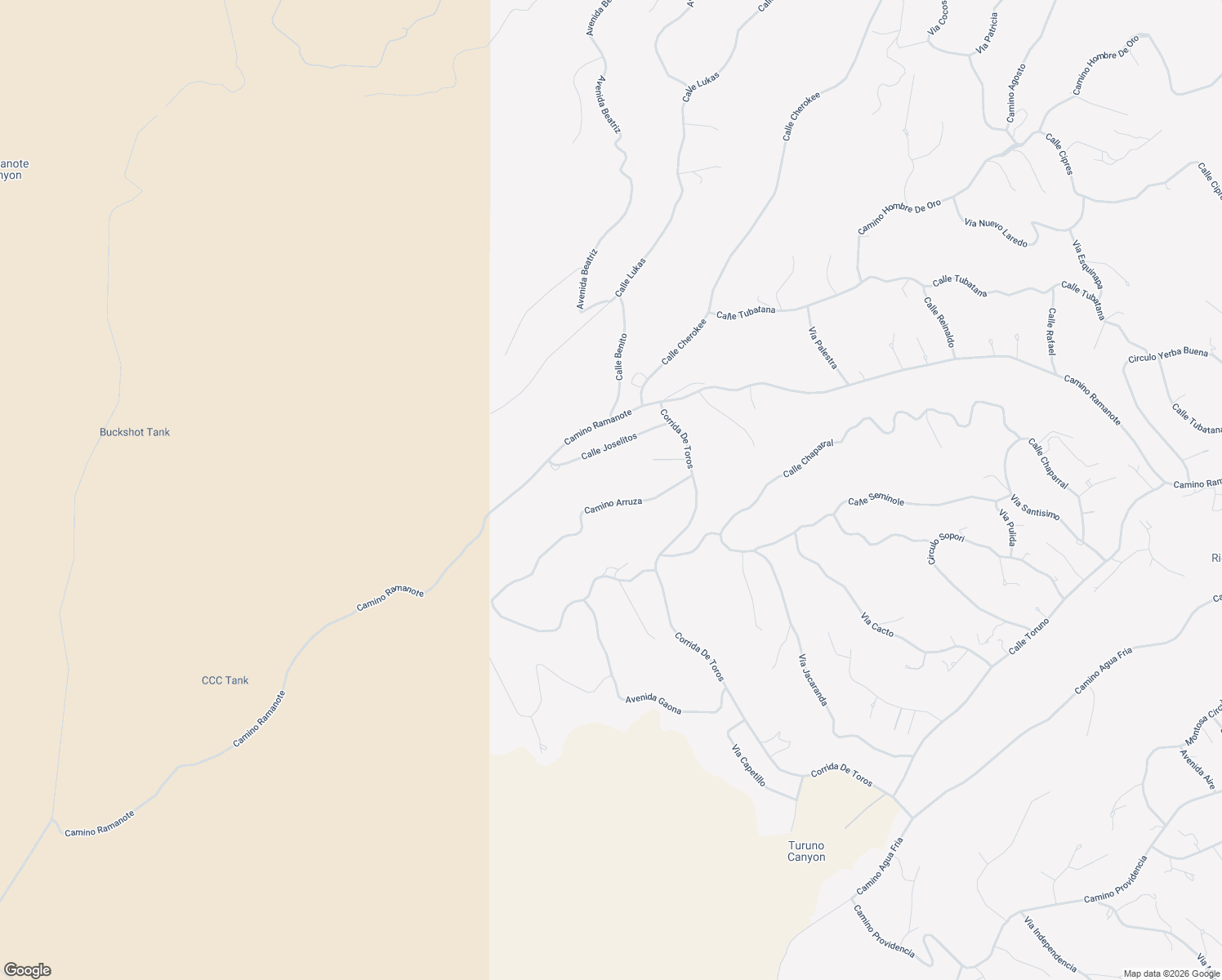 map of restaurants, bars, coffee shops, grocery stores, and more near 702 Camino Arruza in Rio Rico