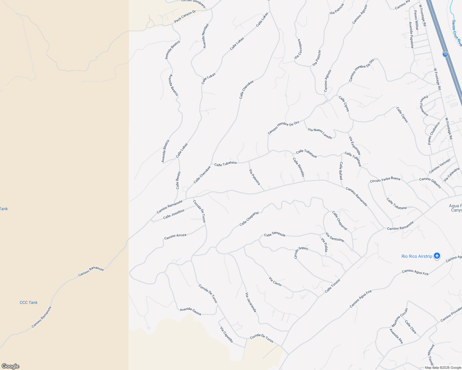 map of restaurants, bars, coffee shops, grocery stores, and more near 498 Camino Ramanote in Rio Rico