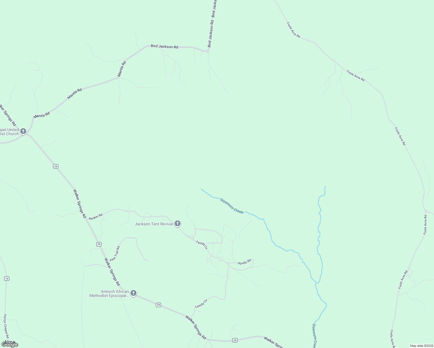 map of restaurants, bars, coffee shops, grocery stores, and more near in Alma