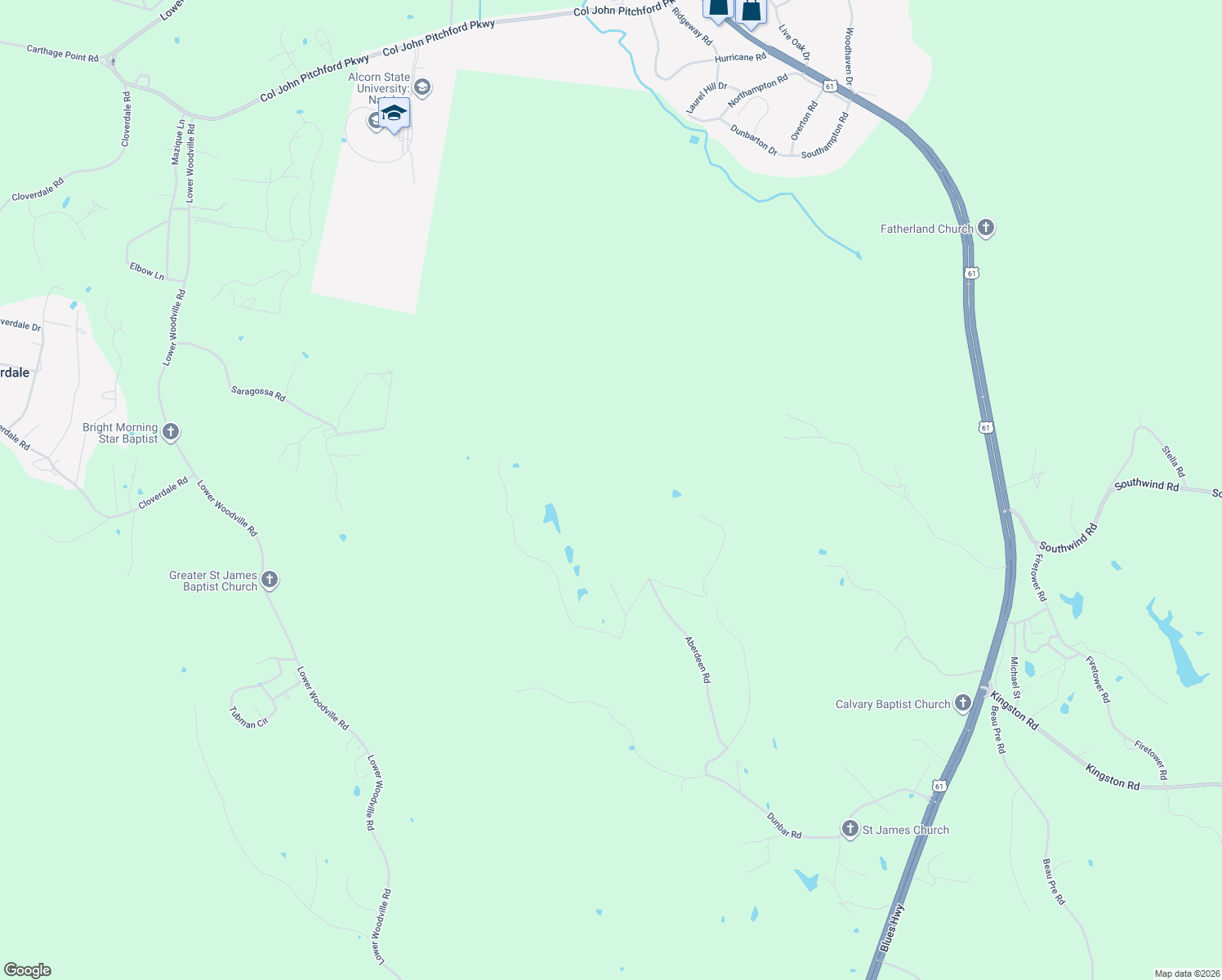 map of restaurants, bars, coffee shops, grocery stores, and more near in Natchez