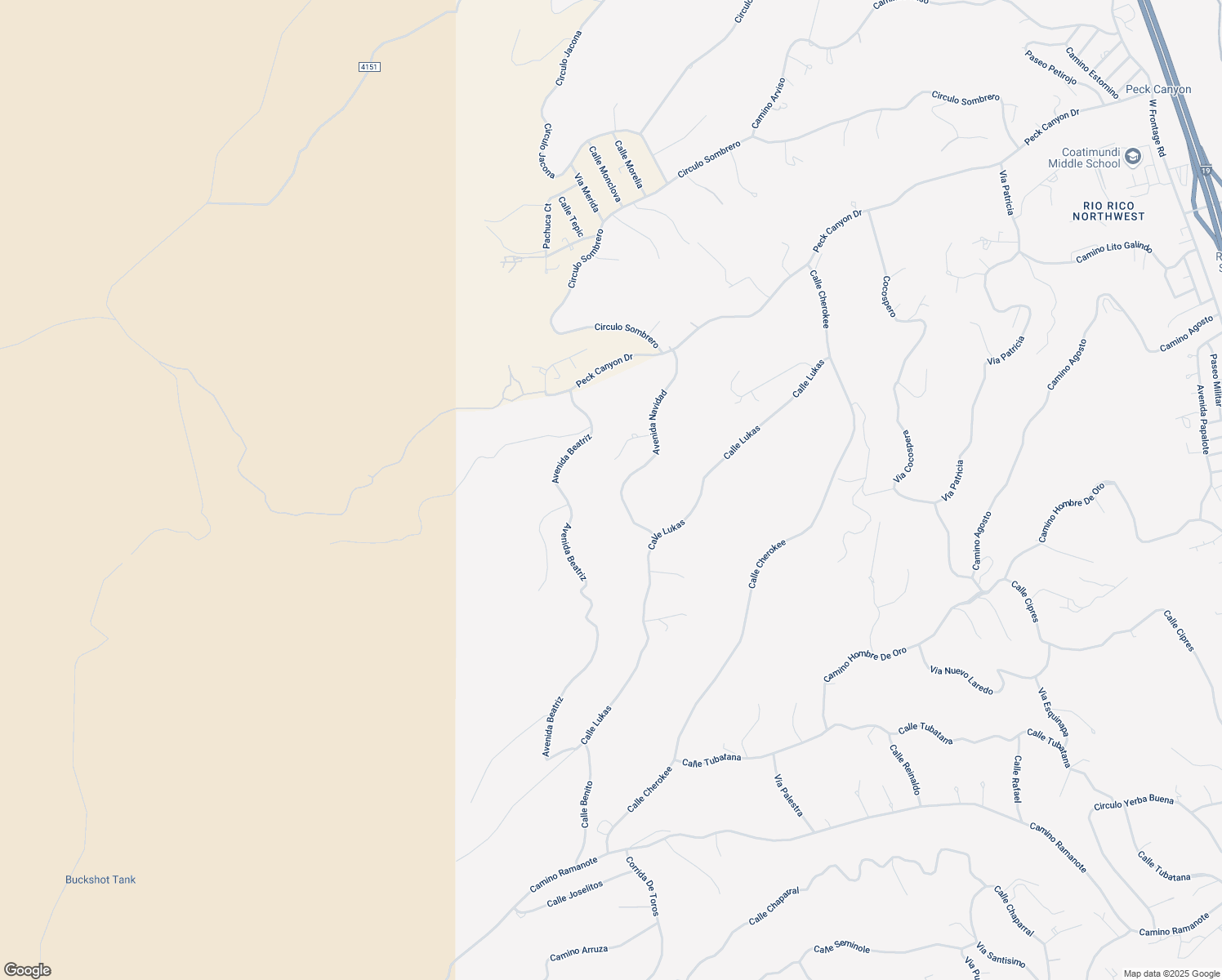 map of restaurants, bars, coffee shops, grocery stores, and more near 1327 Avenida Navidad in Rio Rico