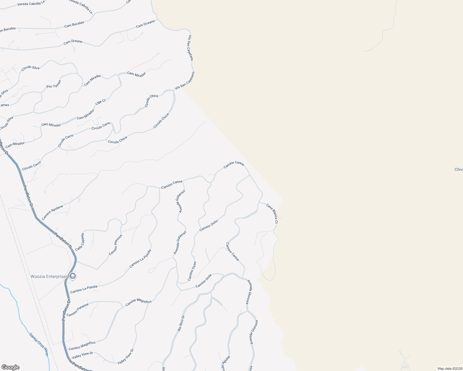 map of restaurants, bars, coffee shops, grocery stores, and more near 456 Camino Osito in Rio Rico