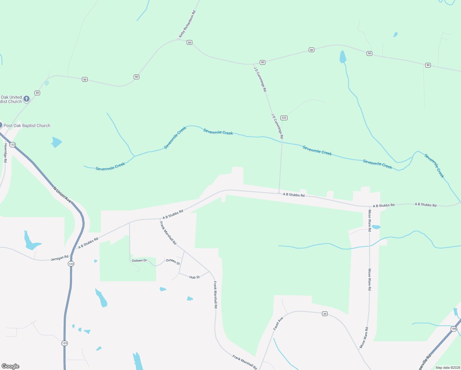 map of restaurants, bars, coffee shops, grocery stores, and more near 1499 A B Stubbs Road in Ozark