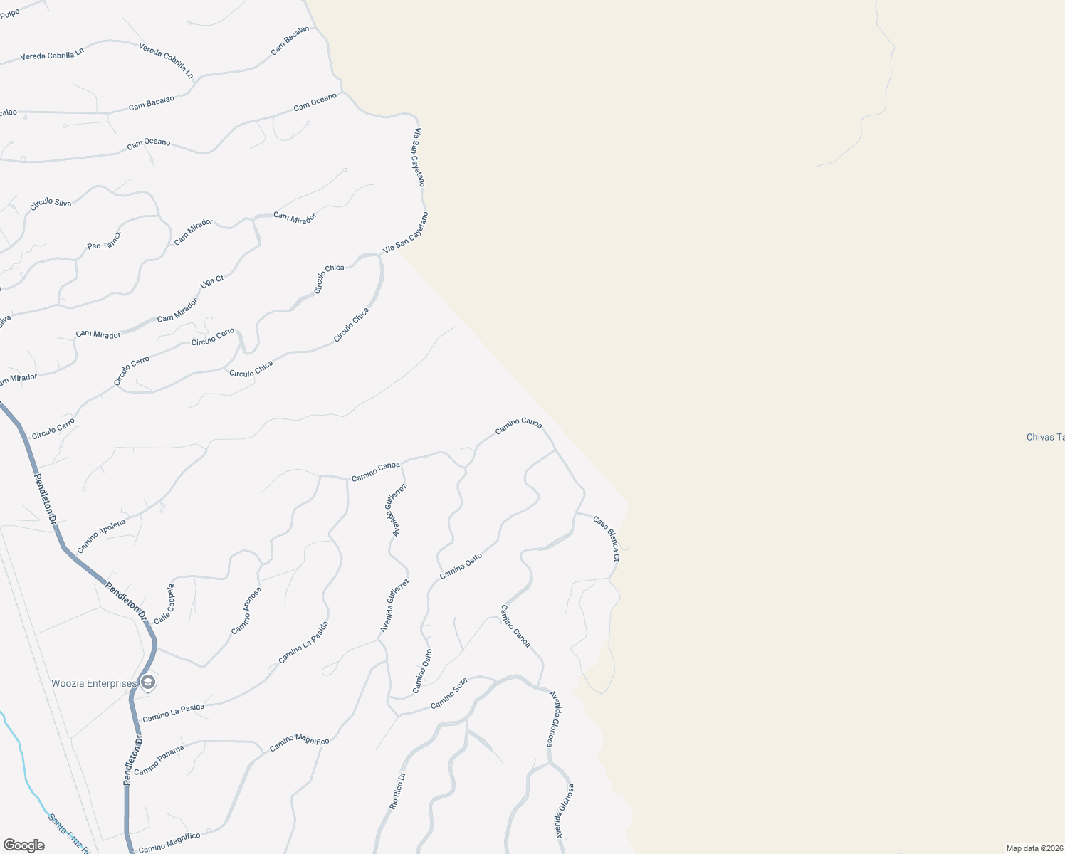 map of restaurants, bars, coffee shops, grocery stores, and more near 381 Camino Canoa in Rio Rico