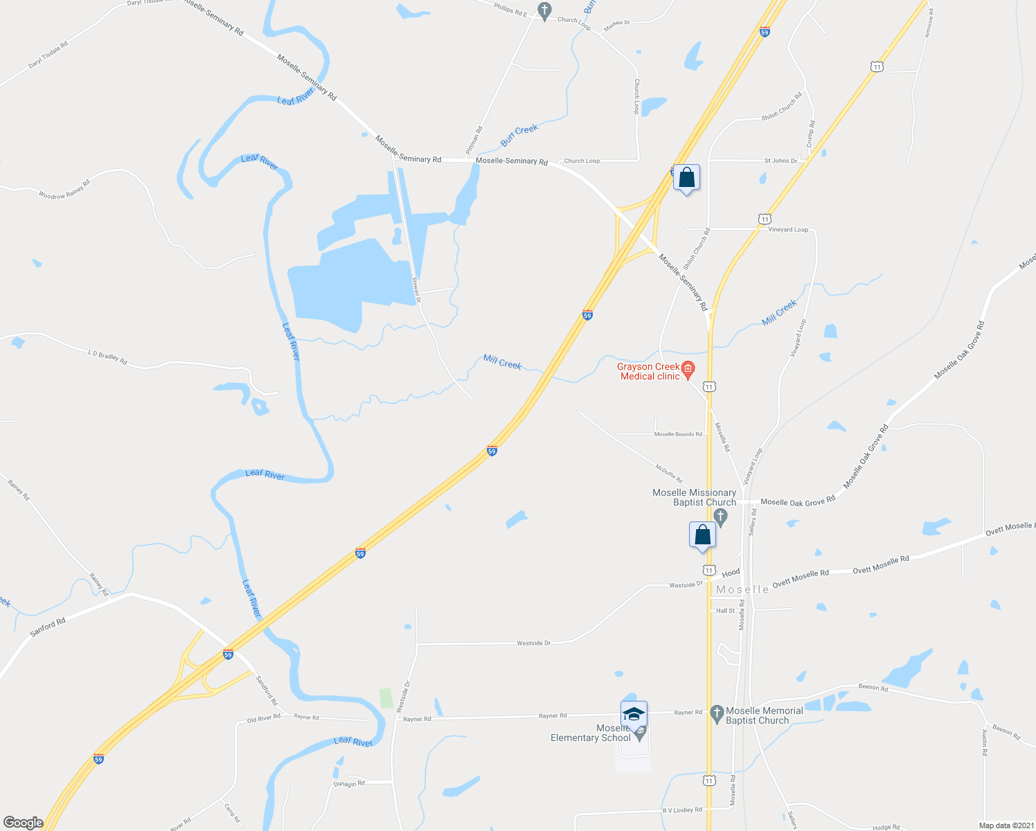 map of restaurants, bars, coffee shops, grocery stores, and more near in 