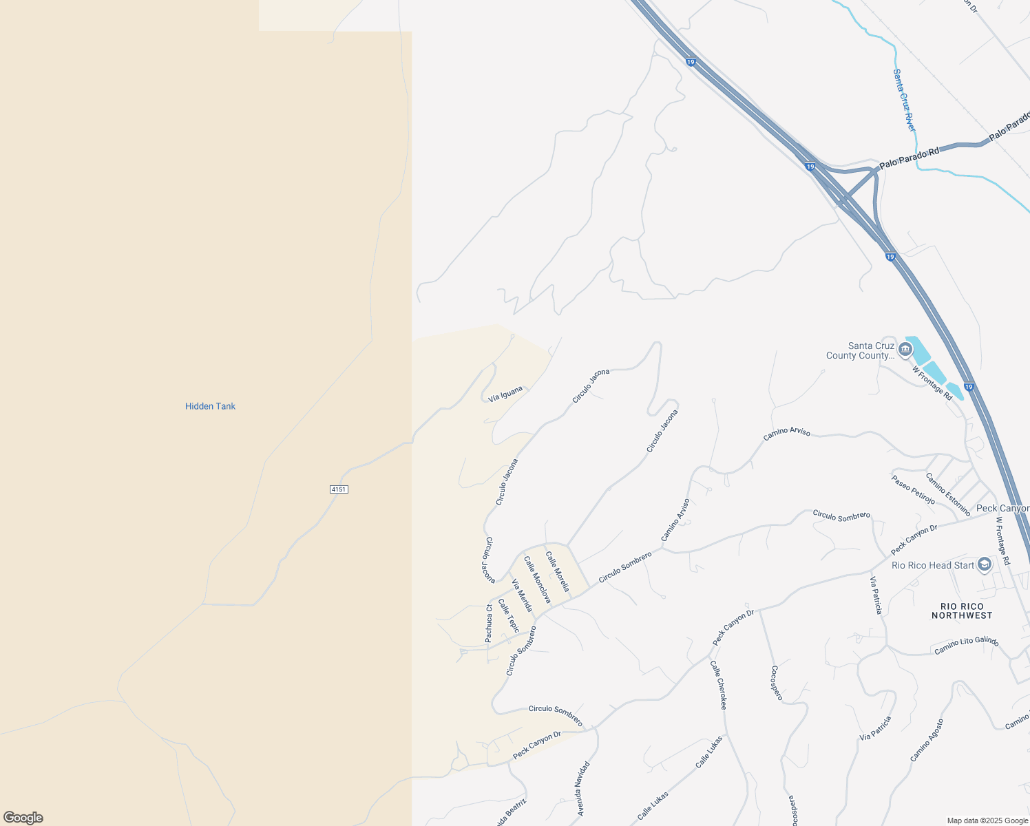 map of restaurants, bars, coffee shops, grocery stores, and more near 748 Jalapa Court in Rio Rico