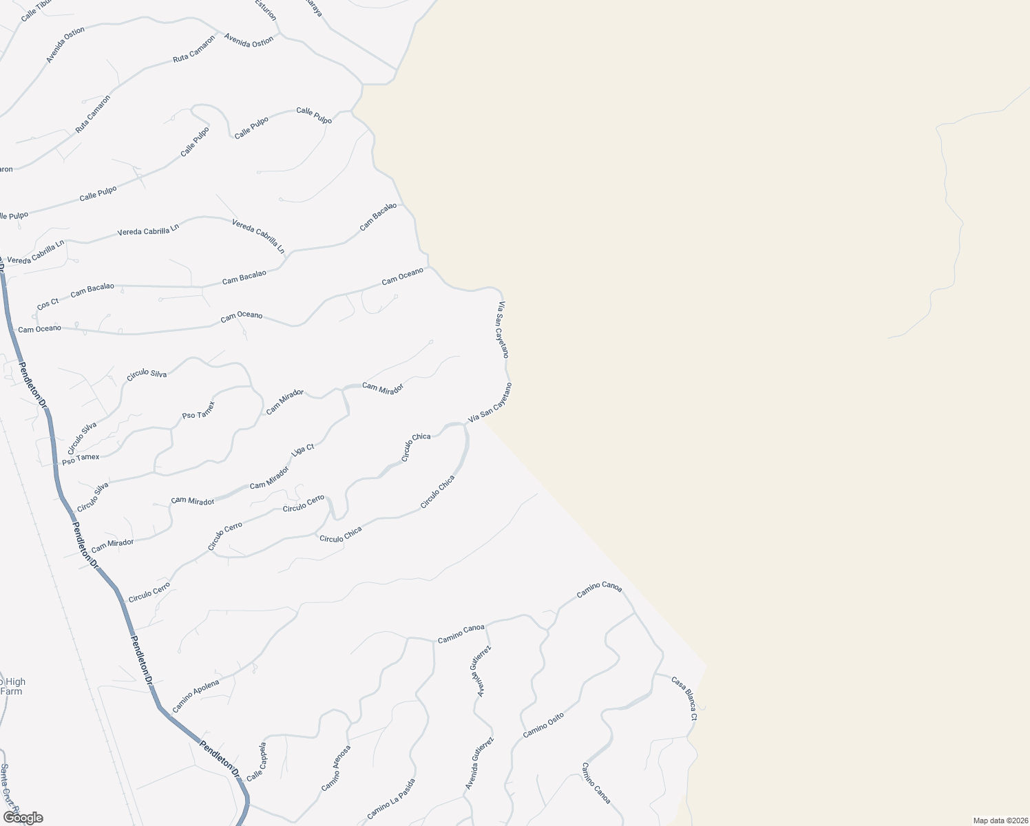 map of restaurants, bars, coffee shops, grocery stores, and more near 1401 Vía San Cayetano in Rio Rico