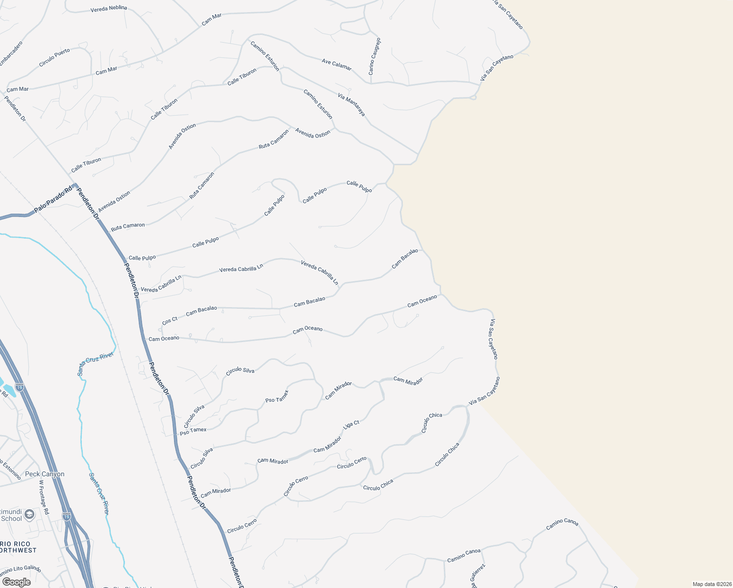 map of restaurants, bars, coffee shops, grocery stores, and more near 1575 Camino Bacalao in Rio Rico