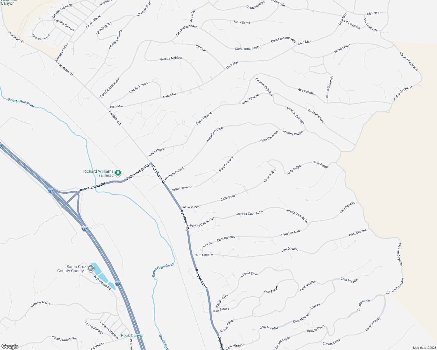map of restaurants, bars, coffee shops, grocery stores, and more near 161 Ruta Camaron in Rio Rico