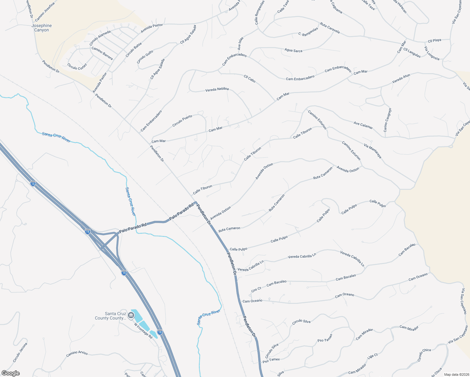 map of restaurants, bars, coffee shops, grocery stores, and more near 1615 Adorn Court in Rio Rico