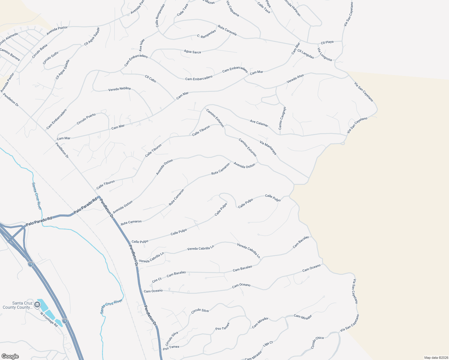 map of restaurants, bars, coffee shops, grocery stores, and more near 185 Ruta Camaron in Rio Rico