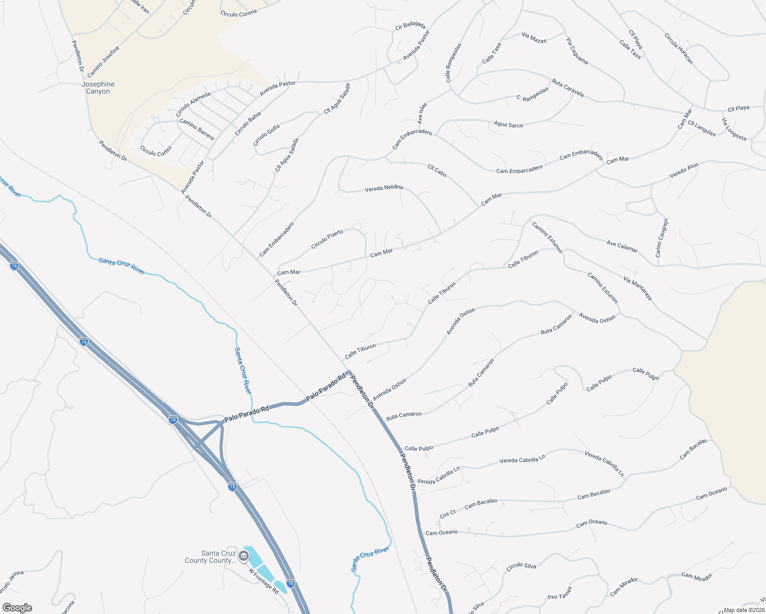 map of restaurants, bars, coffee shops, grocery stores, and more near 1629 Tonina Court in Rio Rico