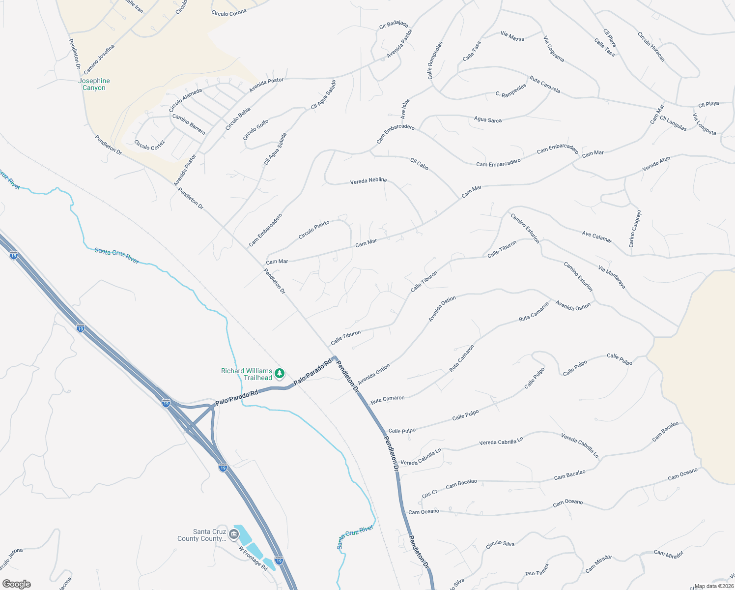 map of restaurants, bars, coffee shops, grocery stores, and more near 1629 Tonina Court in Rio Rico