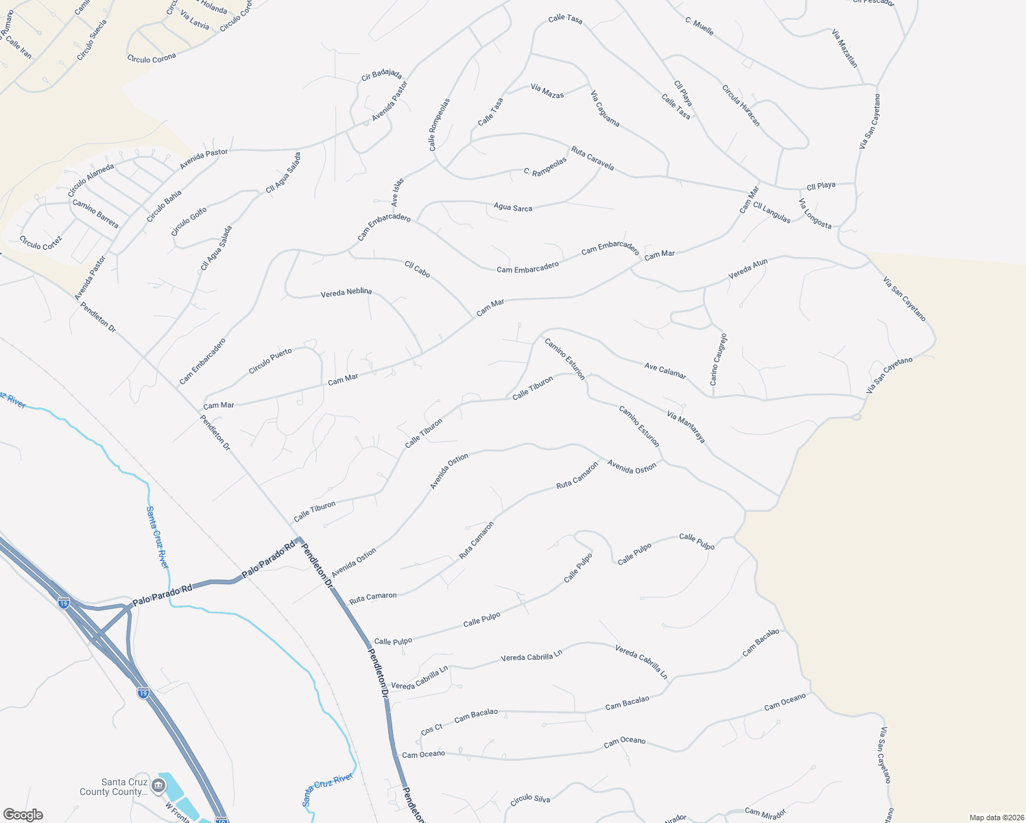 map of restaurants, bars, coffee shops, grocery stores, and more near 173 Calle Tiburon in Rio Rico