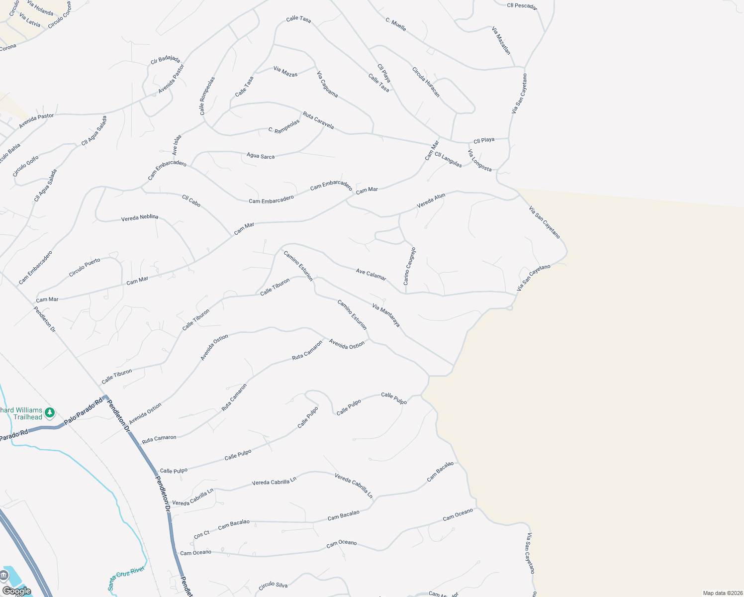 map of restaurants, bars, coffee shops, grocery stores, and more near 300 Via Manaraya in Rio Rico