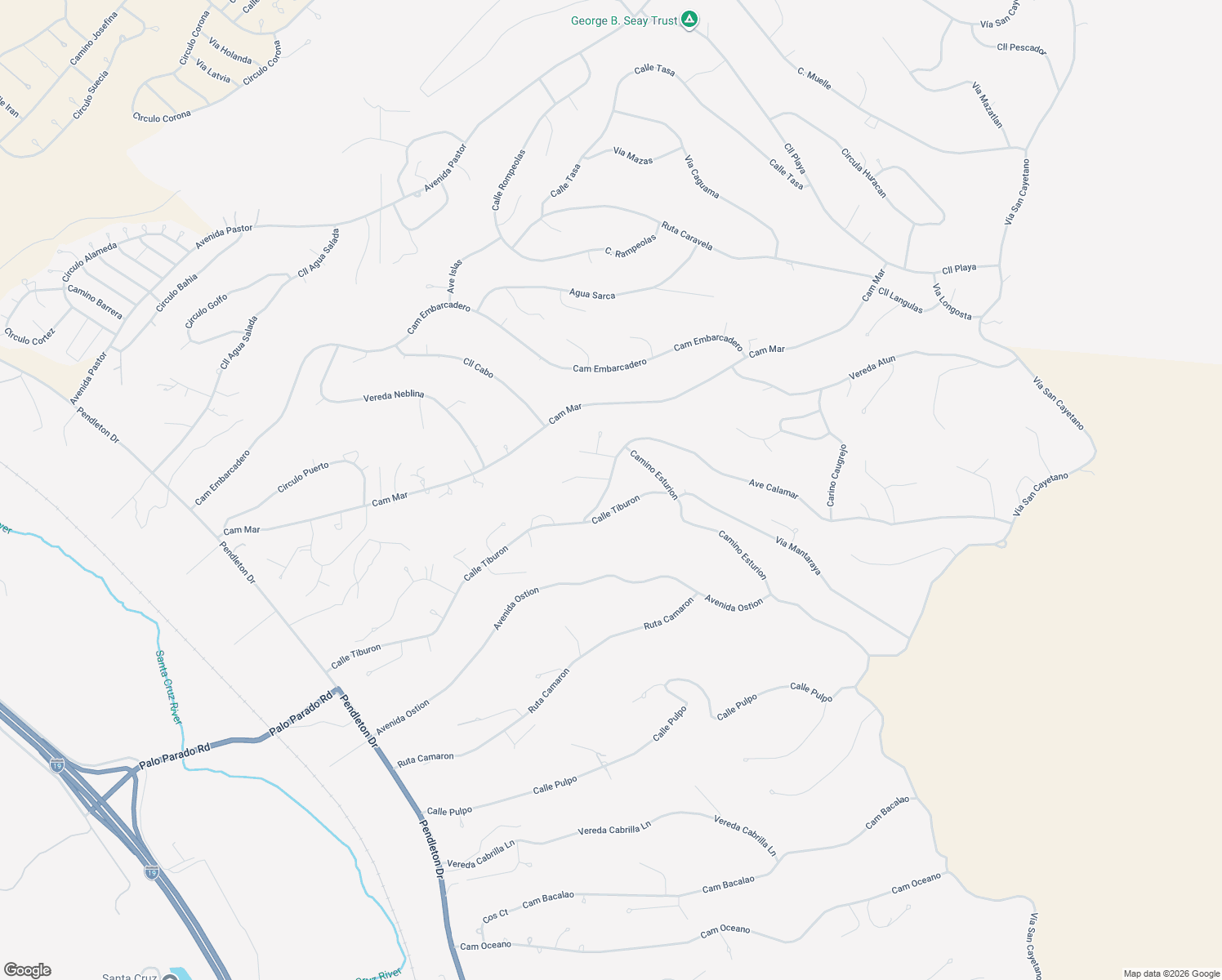 map of restaurants, bars, coffee shops, grocery stores, and more near 1635 Avenue Calamar in Rio Rico