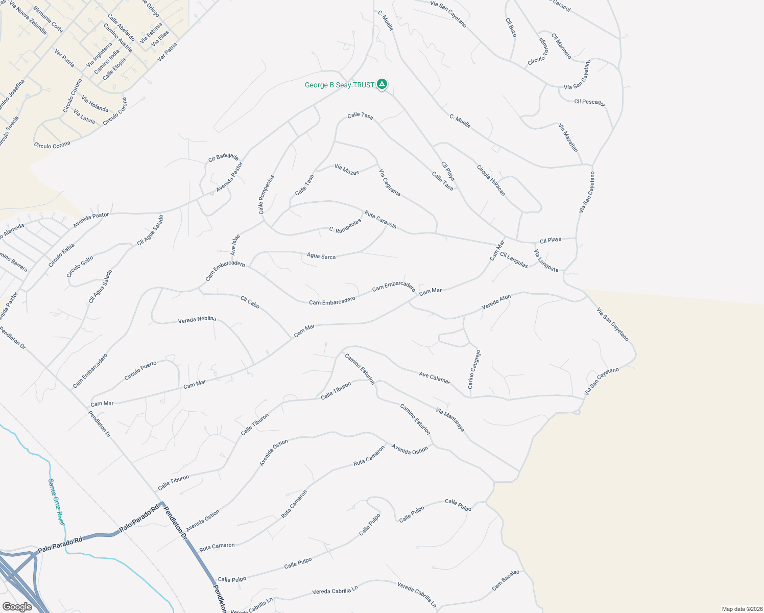 map of restaurants, bars, coffee shops, grocery stores, and more near 146 Camino Mar in Rio Rico