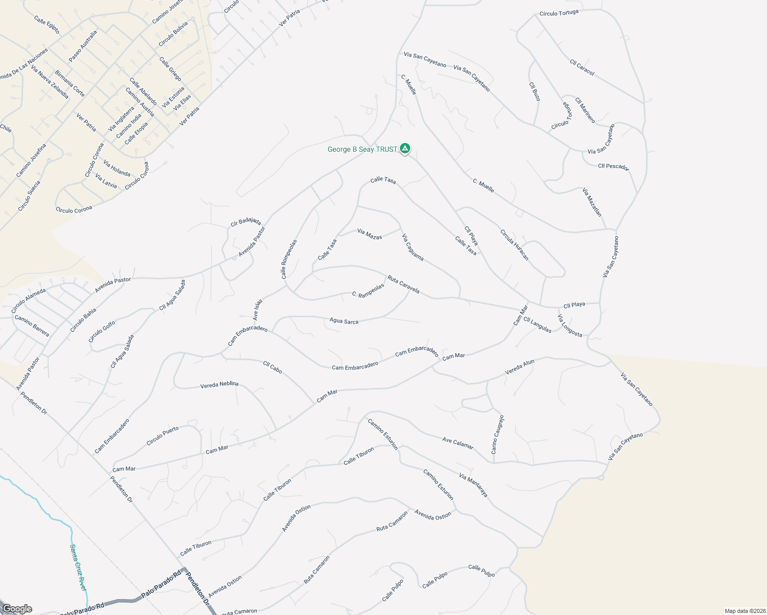 map of restaurants, bars, coffee shops, grocery stores, and more near 212 Via Agua Sarca in Rio Rico