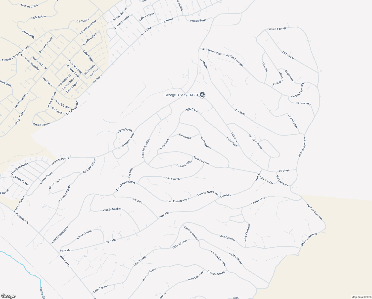 map of restaurants, bars, coffee shops, grocery stores, and more near 235 Vino Court in Rio Rico