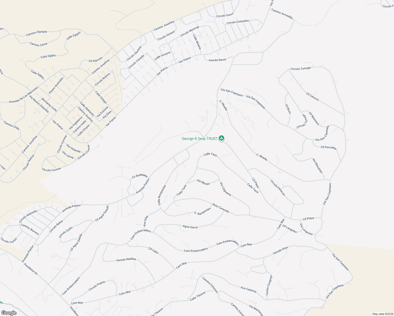 map of restaurants, bars, coffee shops, grocery stores, and more near 1784 Calle Tasa in Rio Rico