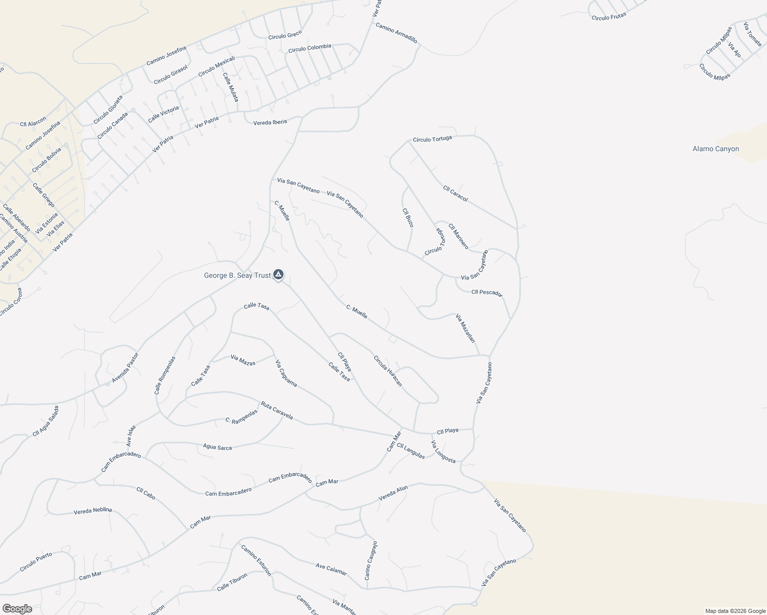 map of restaurants, bars, coffee shops, grocery stores, and more near 1775 Galeon Court in Rio Rico