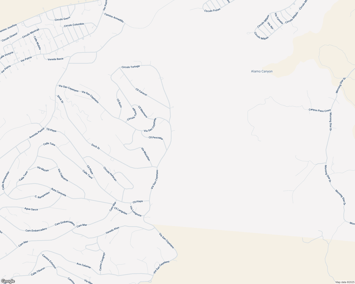 map of restaurants, bars, coffee shops, grocery stores, and more near 1691 Vía San Cayetano in Rio Rico