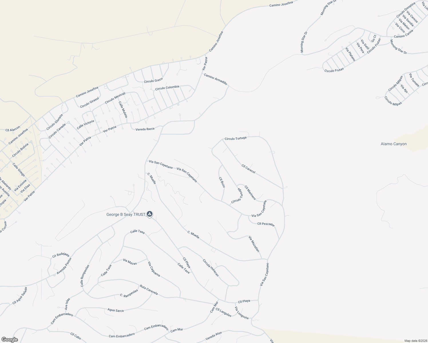 map of restaurants, bars, coffee shops, grocery stores, and more near 1877 Círculo Tortuga in Rio Rico