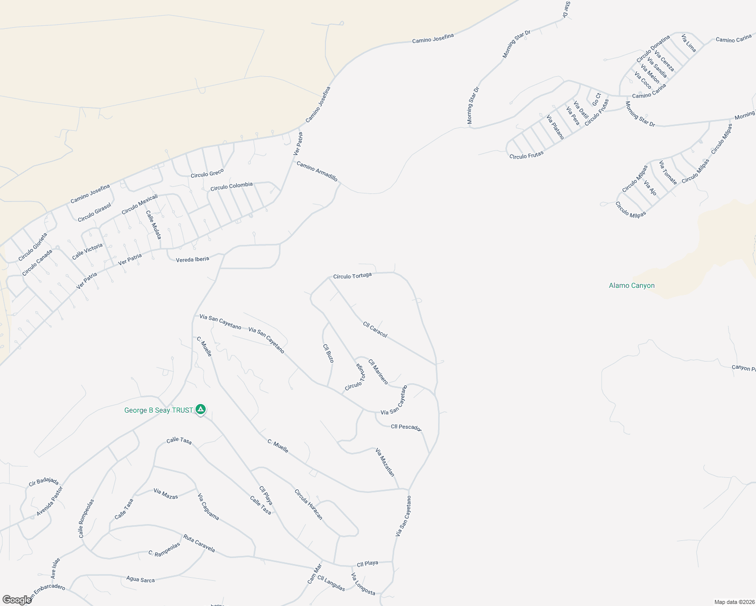 map of restaurants, bars, coffee shops, grocery stores, and more near 393 Alamos Court in Rio Rico