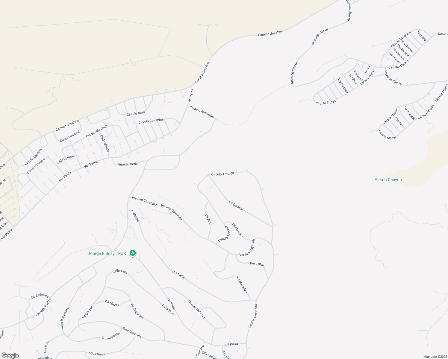 map of restaurants, bars, coffee shops, grocery stores, and more near 1854 Calle Caracol in Rio Rico