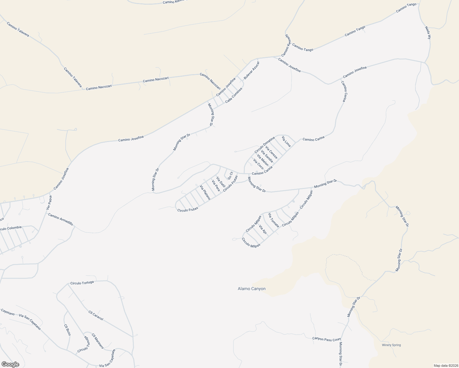 map of restaurants, bars, coffee shops, grocery stores, and more near 161 Circulo Silva in Rio Rico