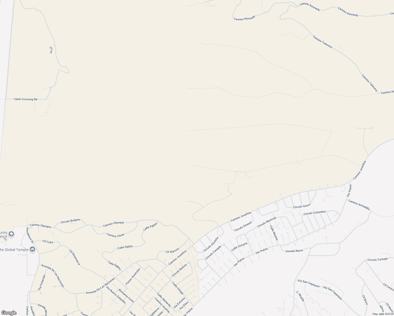 map of restaurants, bars, coffee shops, grocery stores, and more near Camino Murphy in Rio Rico
