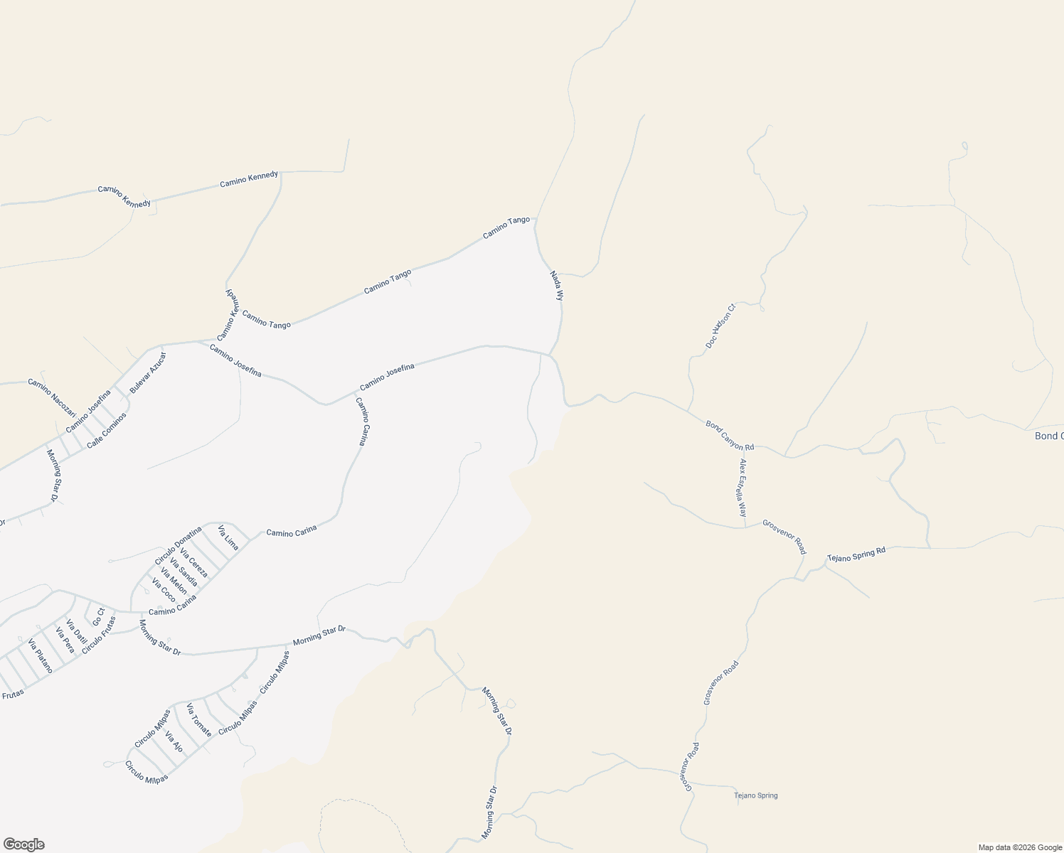 map of restaurants, bars, coffee shops, grocery stores, and more near 7 Via Suerte in Rio Rico