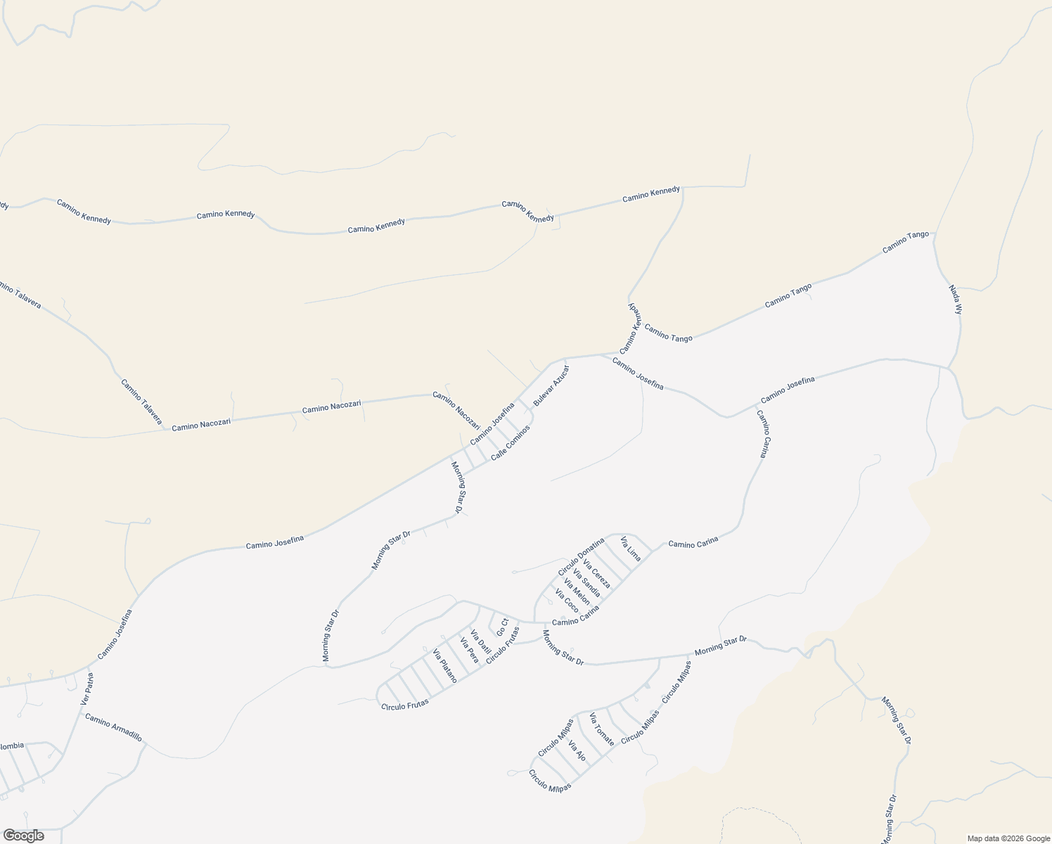 map of restaurants, bars, coffee shops, grocery stores, and more near 1976 Calle Cominos in Rio Rico