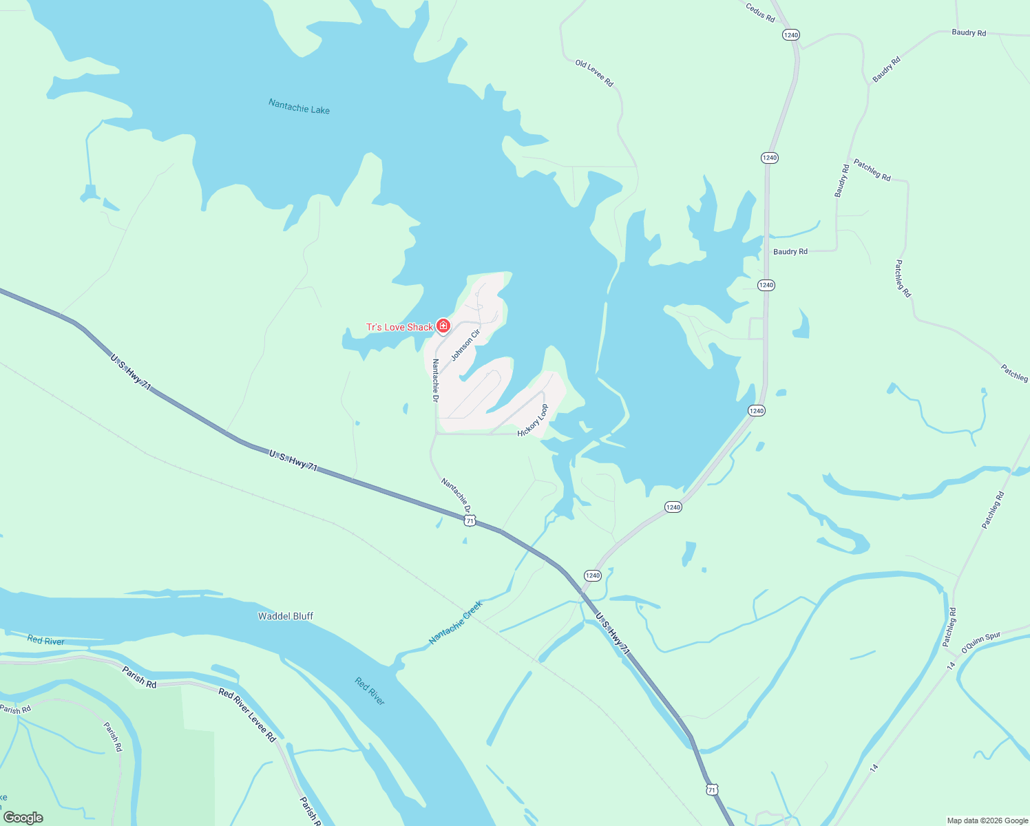 map of restaurants, bars, coffee shops, grocery stores, and more near Hickory Loop in Montgomery