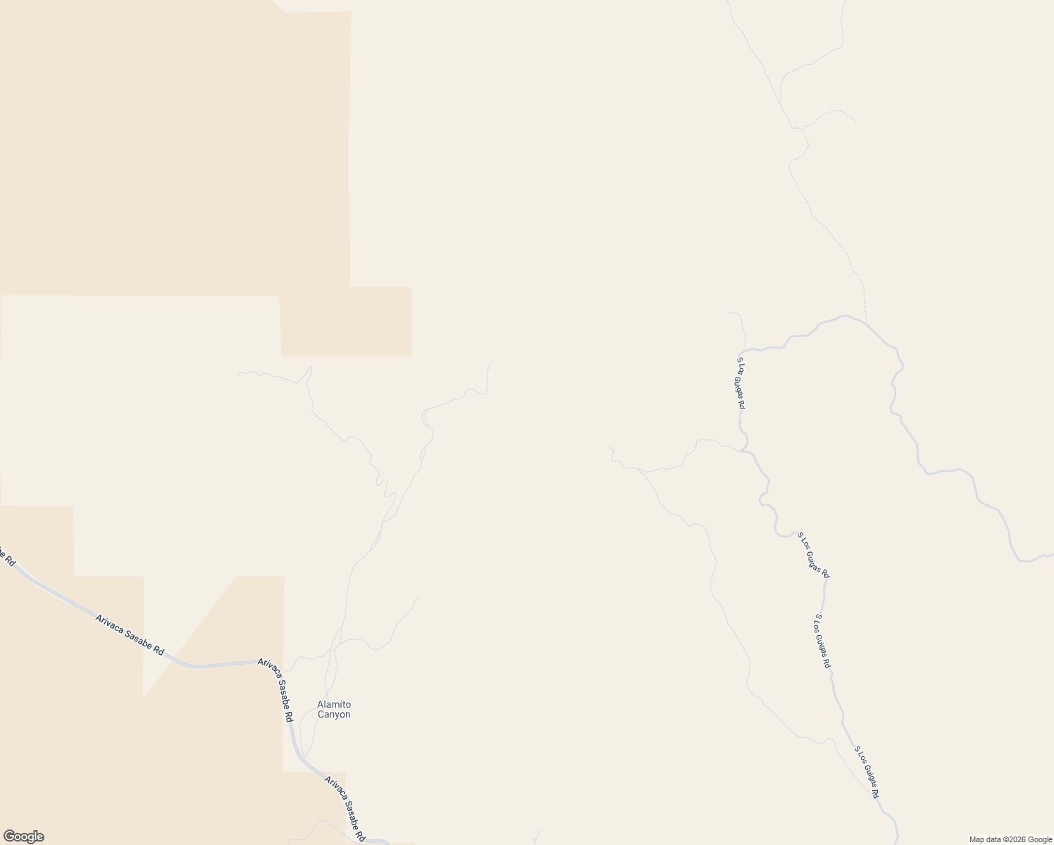 map of restaurants, bars, coffee shops, grocery stores, and more near Unnamed Road in Arivaca
