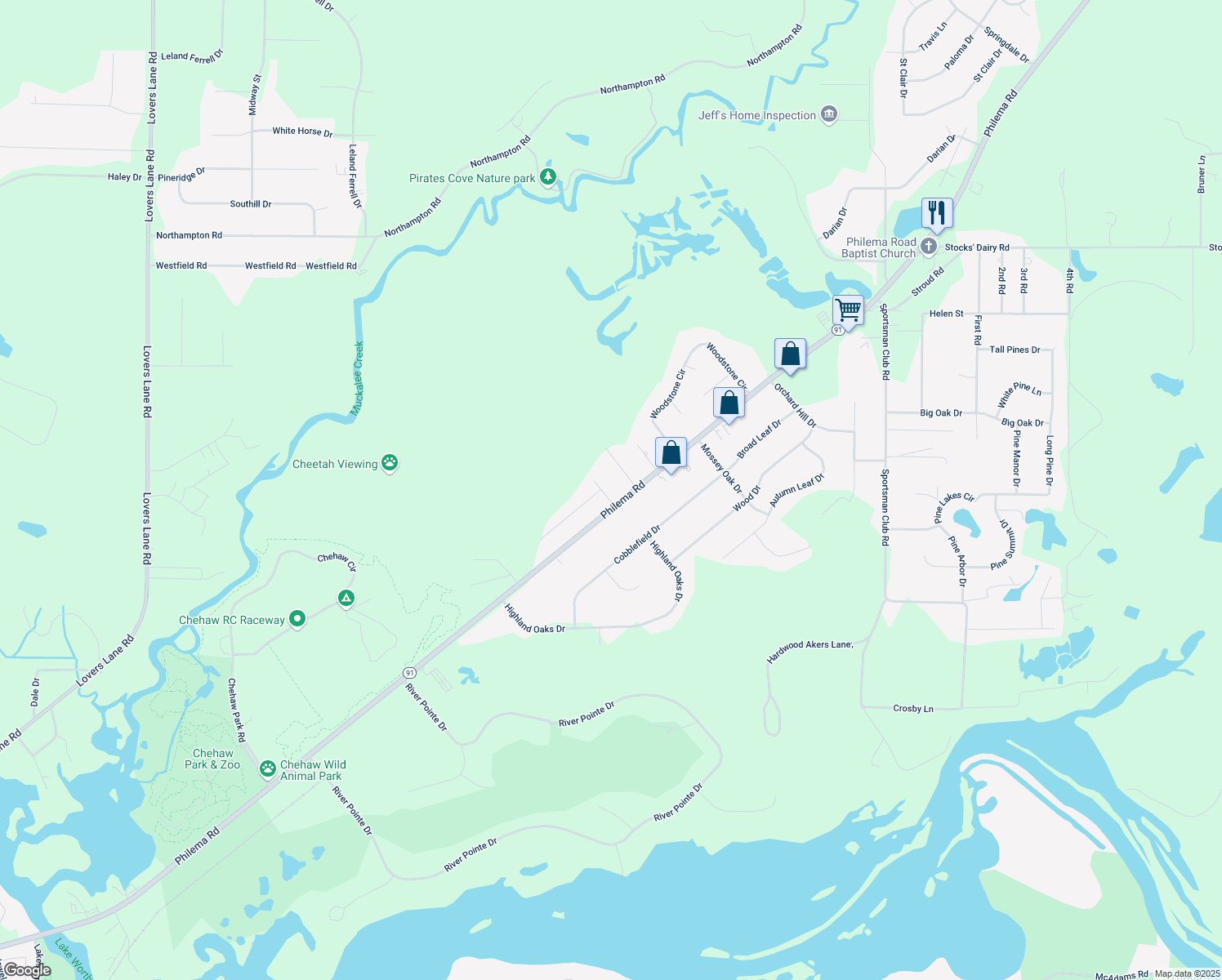 map of restaurants, bars, coffee shops, grocery stores, and more near 106 Maplewood Court in Albany