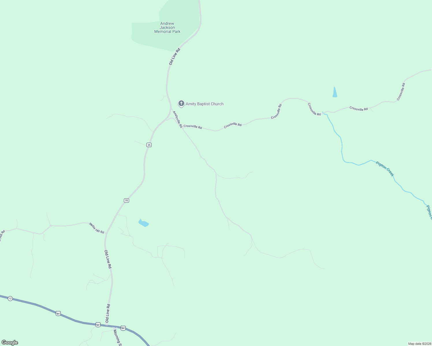 map of restaurants, bars, coffee shops, grocery stores, and more near Amityville Road in Clarke County