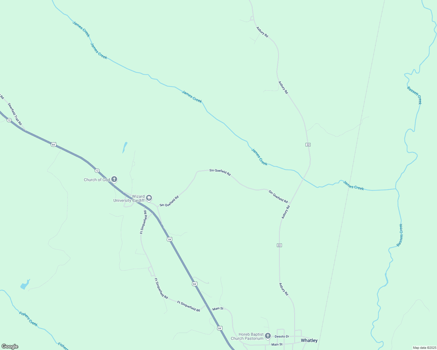 map of restaurants, bars, coffee shops, grocery stores, and more near 815 Kansas Road in Grove Hill