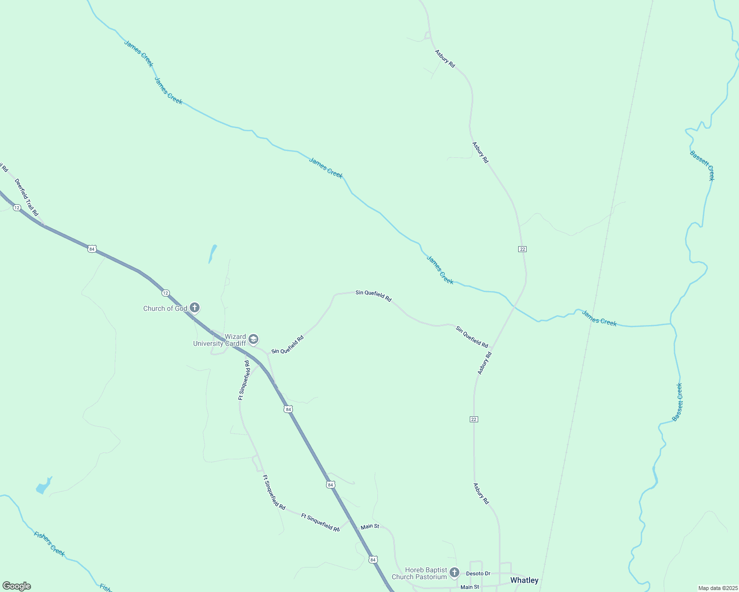 map of restaurants, bars, coffee shops, grocery stores, and more near 815 Kansas Road in Grove Hill