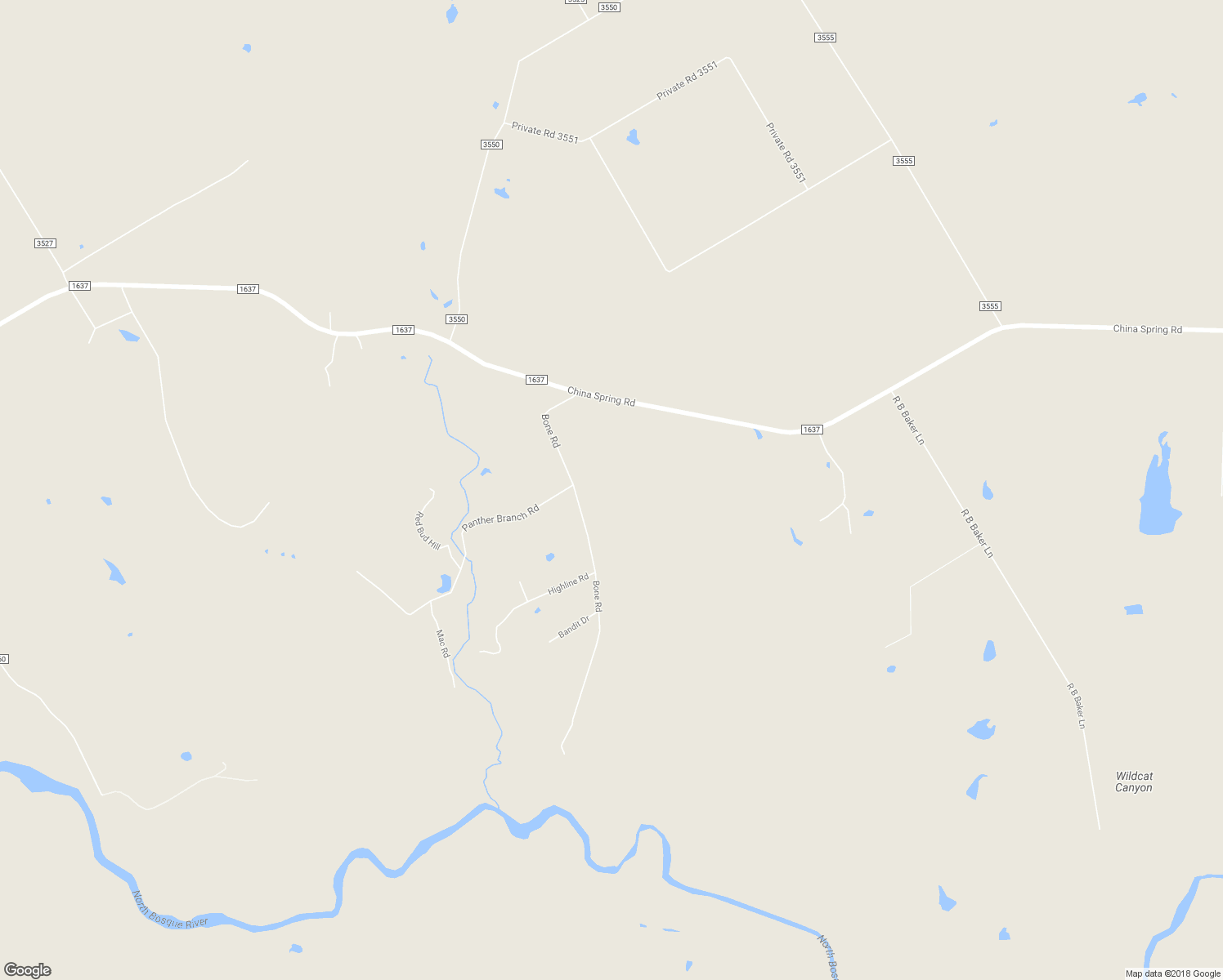 map of restaurants, bars, coffee shops, grocery stores, and more near 613 Bone Road in Valley Mills