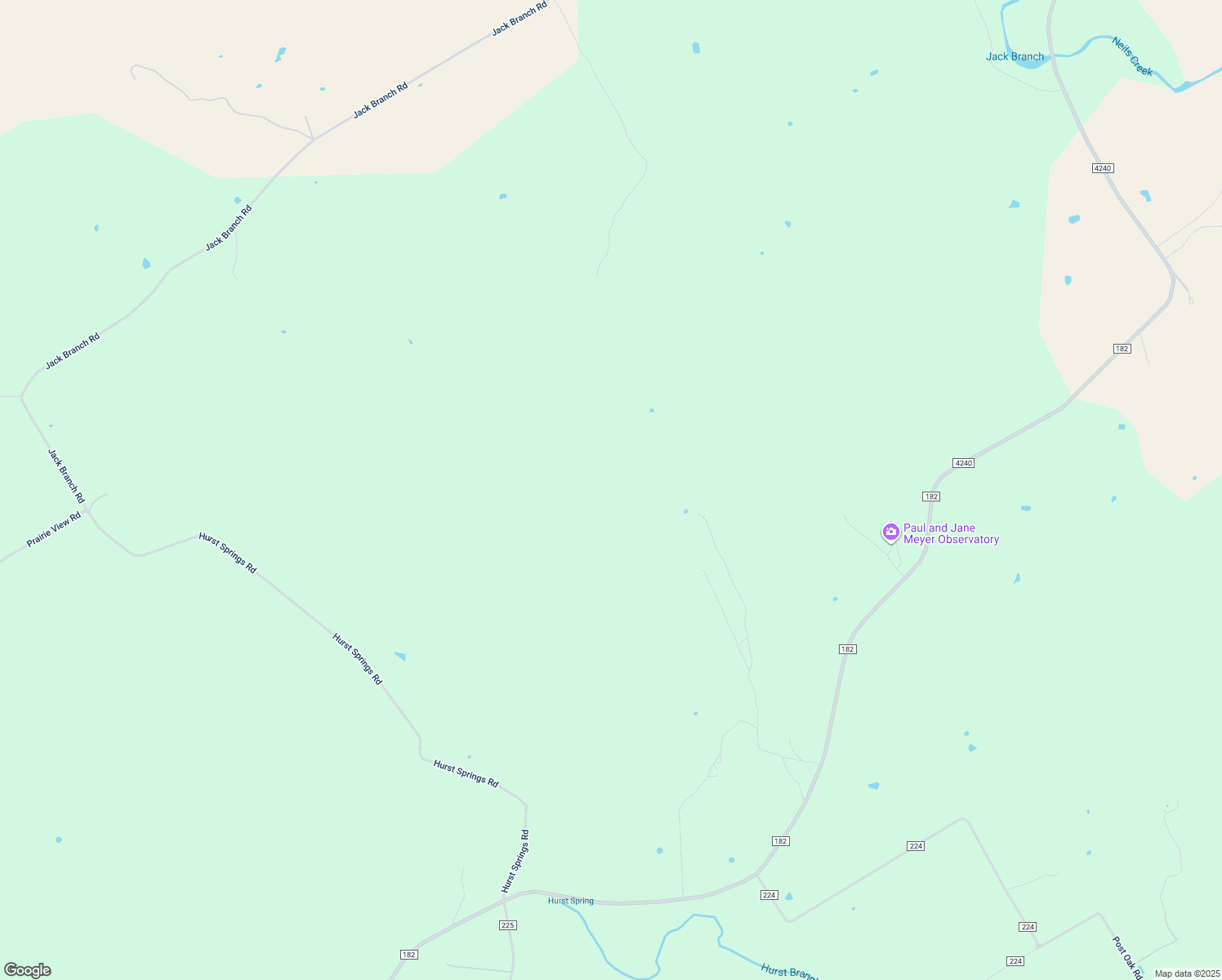 map of restaurants, bars, coffee shops, grocery stores, and more near Damron Lane in Valley Mills