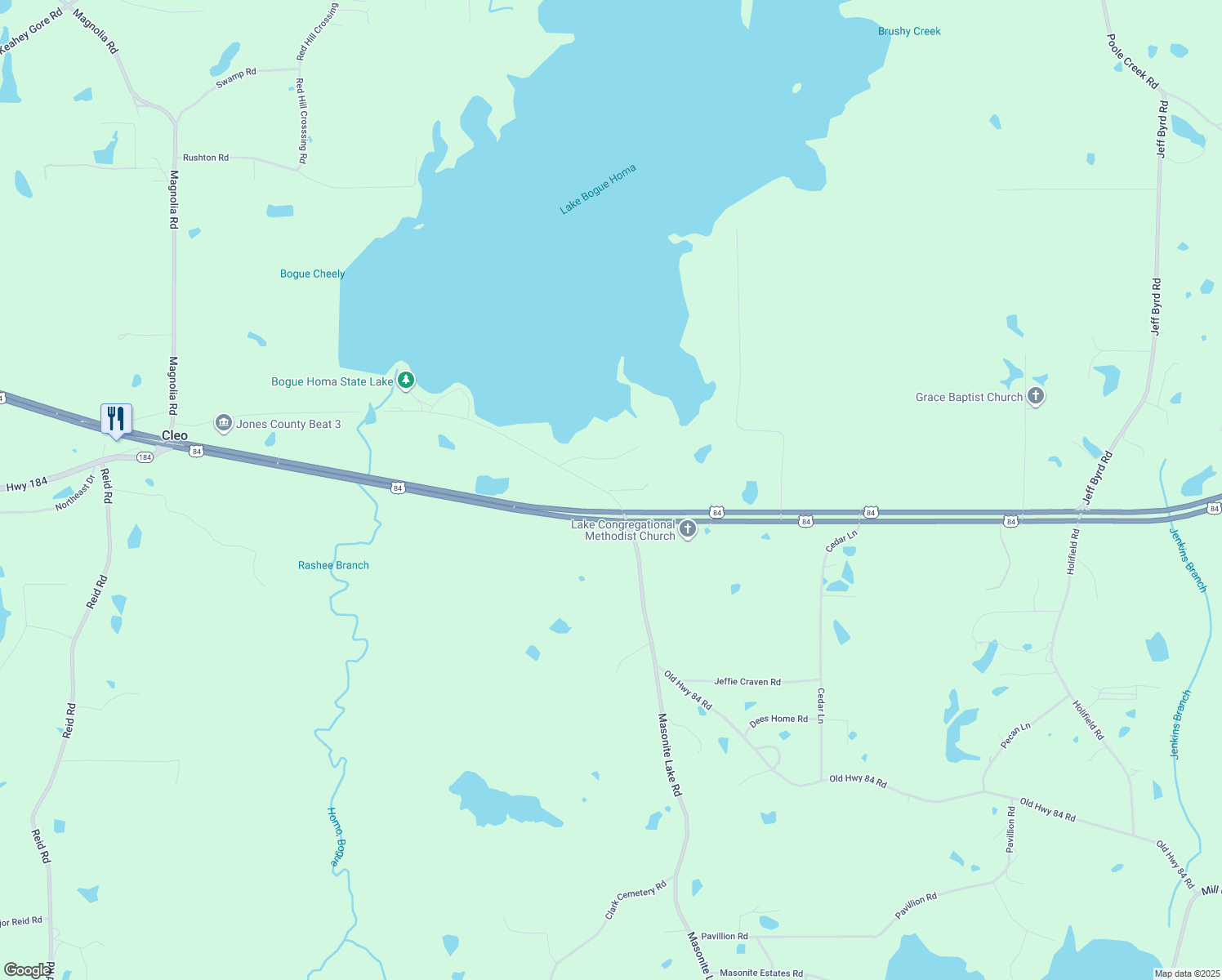30 Bogue Homa Lake Road, Laurel MS Walk Score