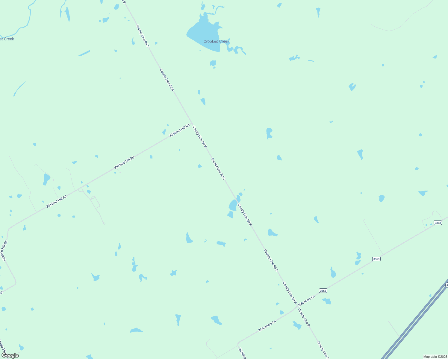 map of restaurants, bars, coffee shops, grocery stores, and more near County Line Road South in Axtell
