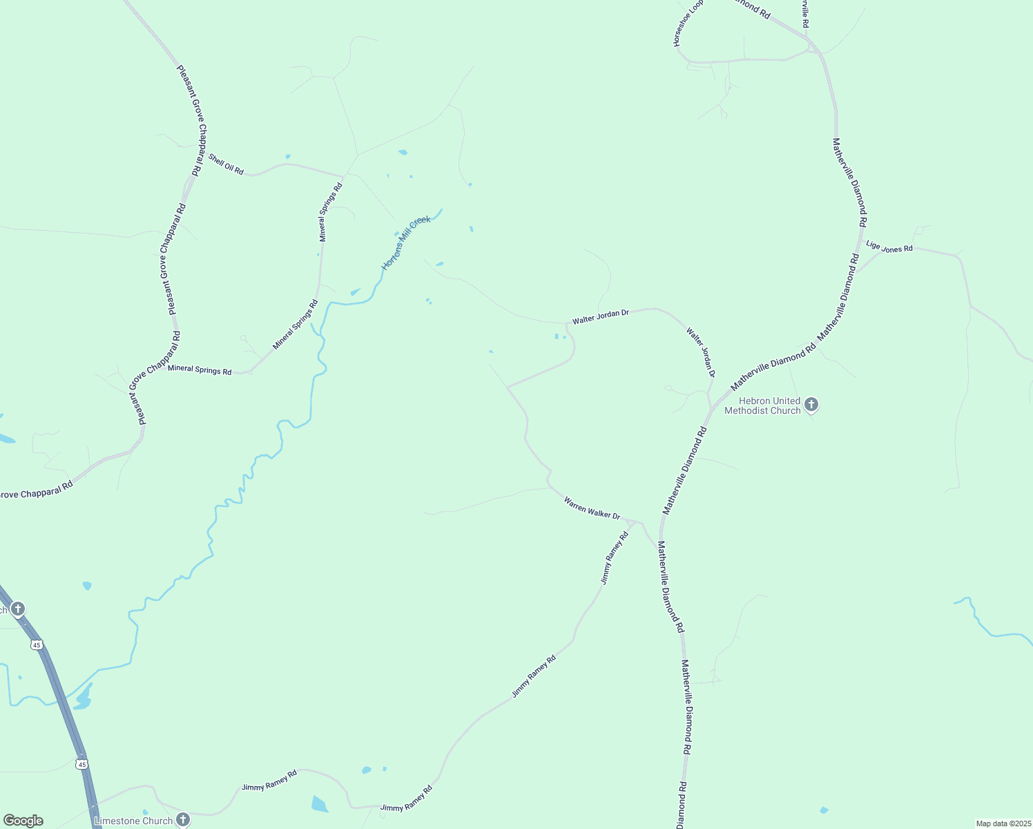 map of restaurants, bars, coffee shops, grocery stores, and more near 110 Warren Walker Drive in Waynesboro
